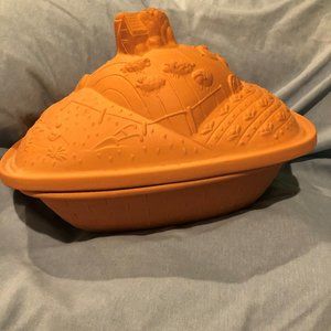 Gallery Originals Terra Cotta Dutch Oven Farm-Top Casserole